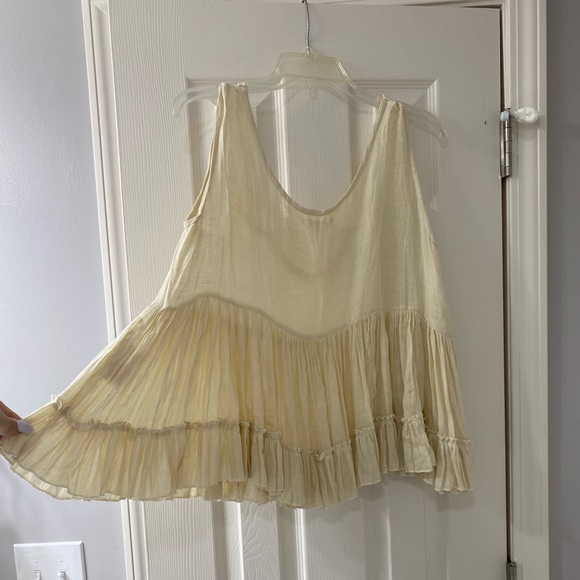 Cream Tank top - Picture 3 of 4